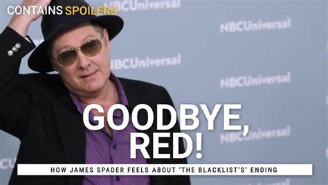 James Spader Reveals How He Feels About The Blacklist’s Ending.